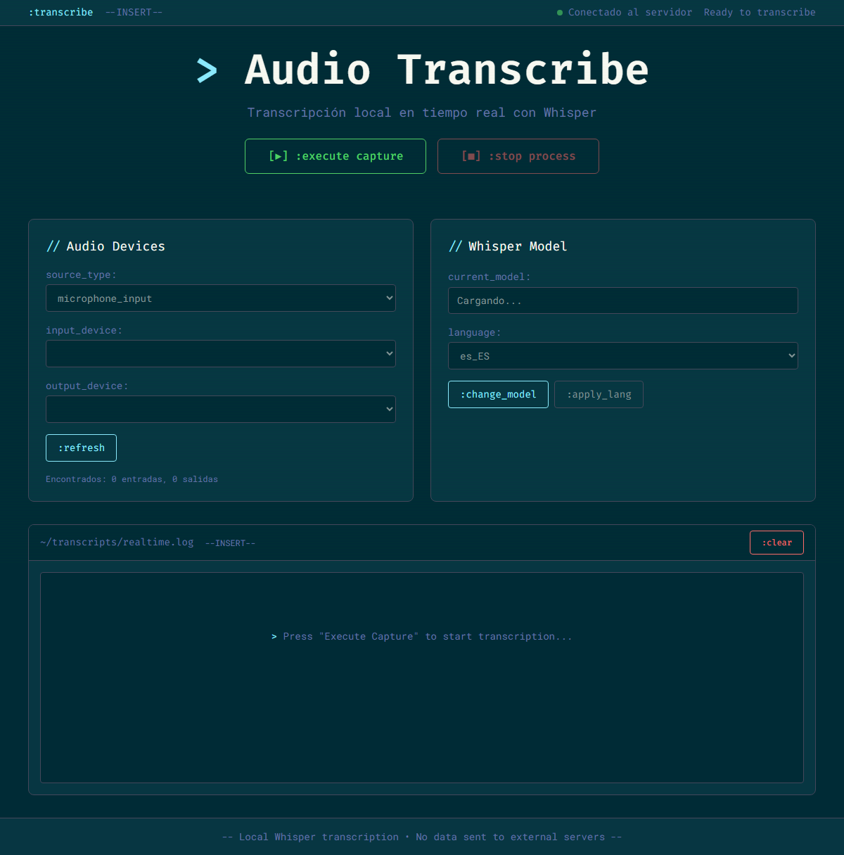 Main Interface